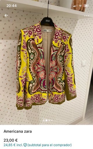 Americana Zara Estampada