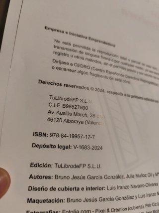Libro enpresa e iniciativa emprenedora.
