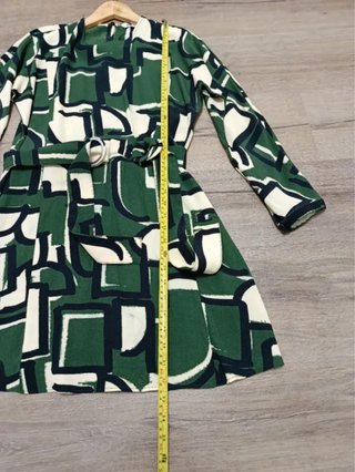 Vestido Zara estampado