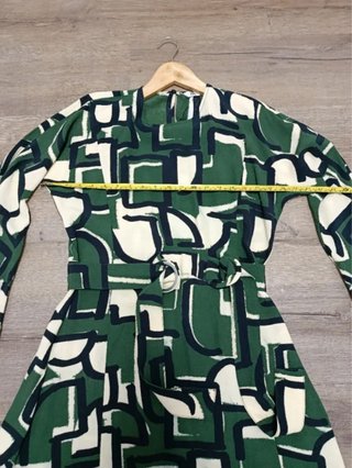 Vestido Zara estampado