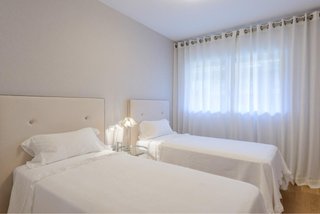 2 Cabeceros Cama 90 Beige/Gris