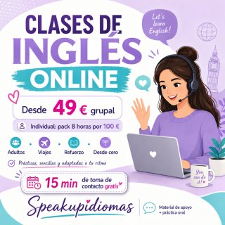 Clases de inglés online
