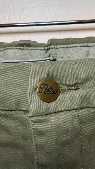 Shorts Retour verde militar talla 44
