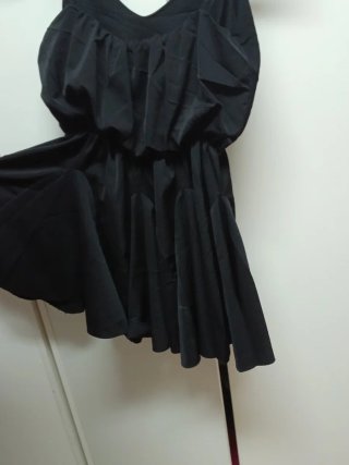 Vestido negro tirantes finos talla S