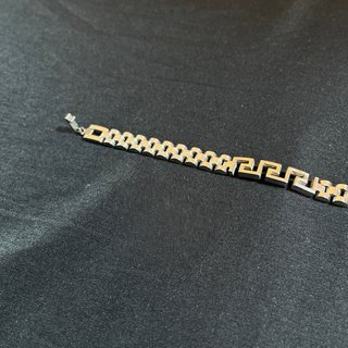 Pulsera Acero Inoxidable con Eslabones Entrelazada