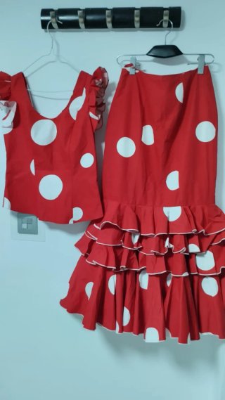 Traje de Gitana Hipercor Talla 42