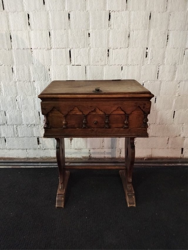 Escritorio costura francés vintage madera
