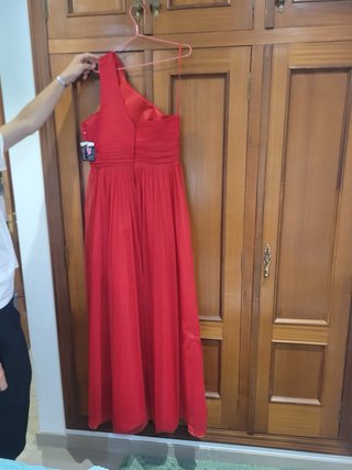 Vestido rojo elegante talla 46
