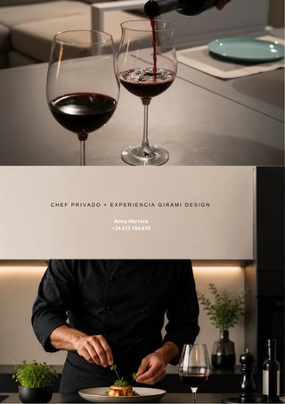 Chef privado con experiencia Girami Design