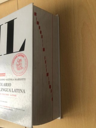 Il vocabolario della lingua latina. Latino-ital...