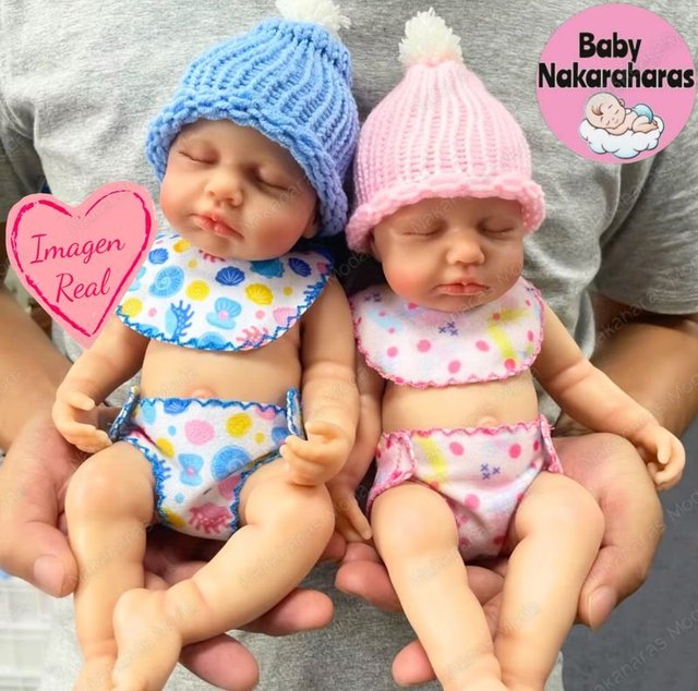 Set bebé reborn Loulou silicona flexible