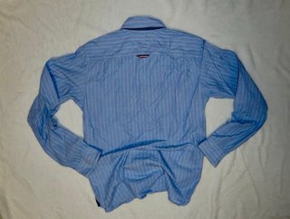 Camisa Tommy Hilfiger Rayas Azul Talla M