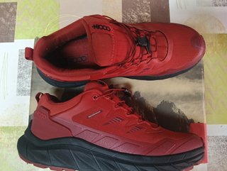 Zapatillas Trekking +8000 Rojas Talla 44