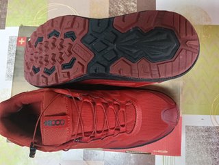 Zapatillas Trekking +8000 Rojas Talla 44