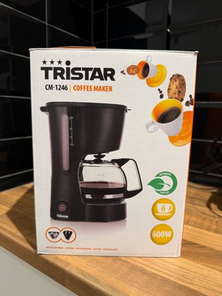 Cafetera Tristar CM-1246 6 tazas + Caja