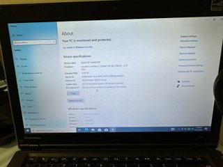 Portatile Lenovo Thinkpad con processore I3