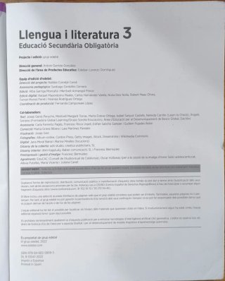 LLENGUA I LITERATURA 3