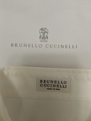 Camicia Bianca Brunello Cucinelli Donna