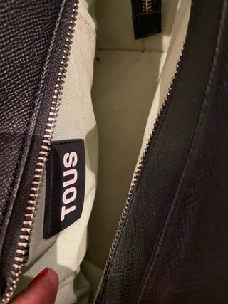 Bolso Tous Negro Piel Sintética