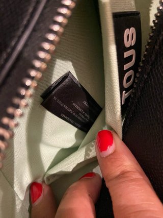 Bolso Tous Negro Piel Sintética