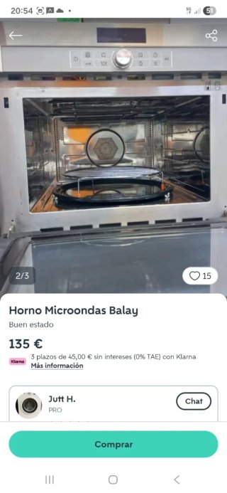 Horno Microcombi