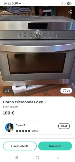 Horno Microcombi