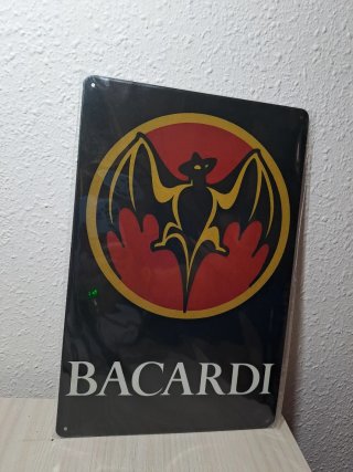Chapa decorativa Bacardi