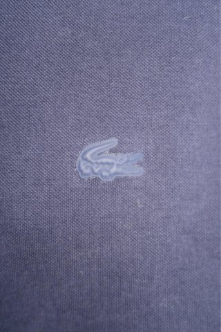 Polo Lacoste Azul Marino con Cremallera