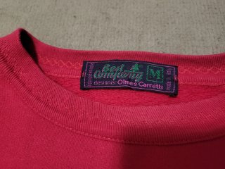 Felpa Vintage Best Company Olmes Carretti Rossa