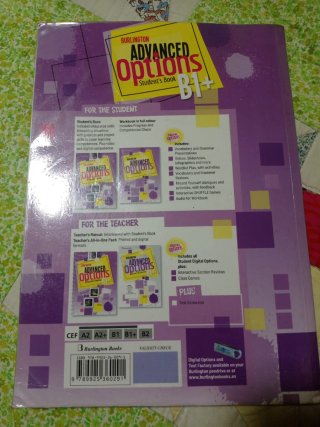 Burlington Avanced Options Student's Book : B1+
