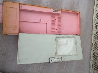 Estuche escolar Cuca Dols automático antiguo