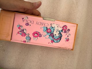 Estuche escolar Cuca Dols automático antiguo