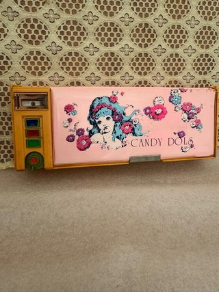 Estuche escolar Cuca Dols automático antiguo