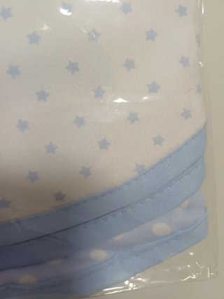 Lote 3 baberos bebé con bolsa regalo