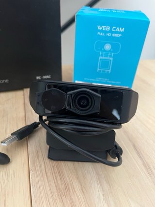 GANGA!!! Micrófono USB y Webcam Full HD 1080p
