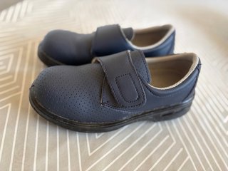 Zapatos de trabajo azul talla 37