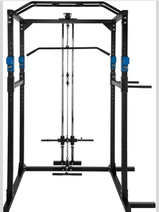 Rack multifunción con poleas