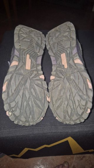 Merrell Trail Niños Gris/Morado