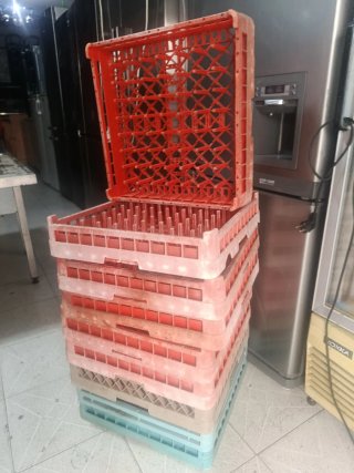 Bandejas apilables para lavavajillas por unidad