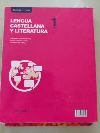 Libro lengua castellana y literatura 1° ESO