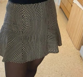 Falda pantalón lunares talla 38