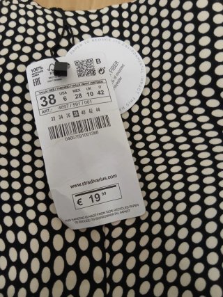 Falda pantalón lunares talla 38