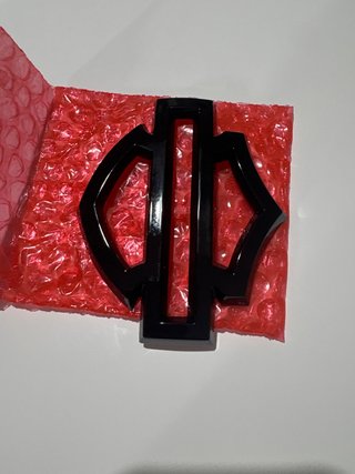 Emblema Harley Davidson Negro