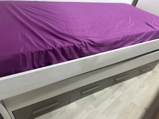 Cama nido juvenil con cajones