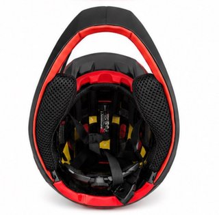 Casco Integral MTB Talla M Negro/Rojo