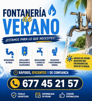 Fontanería Verano: Reparaciones y Mantenimiento