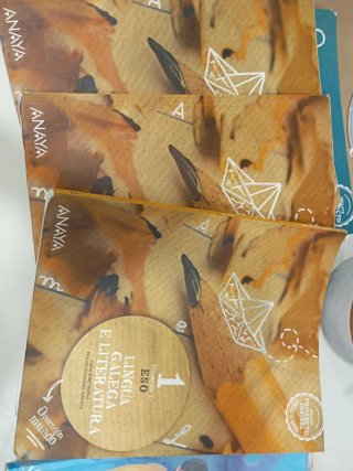 Libros de Lingua Galega e Literatura 1° ESO Anaya