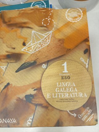 Libros de Lingua Galega e Literatura 1° ESO Anaya