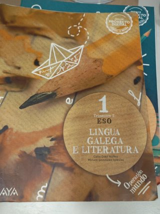 Libros de Lingua Galega e Literatura 1° ESO Anaya