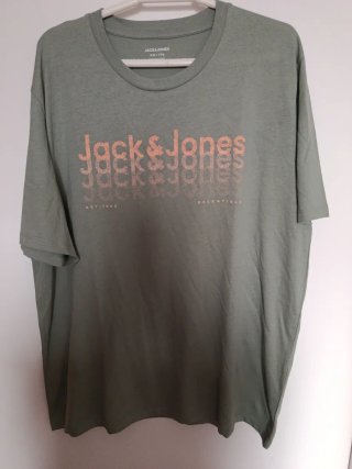 Camiseta Jack & Jones Talla XXL Verde